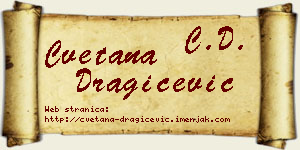 Cvetana Dragičević vizit kartica